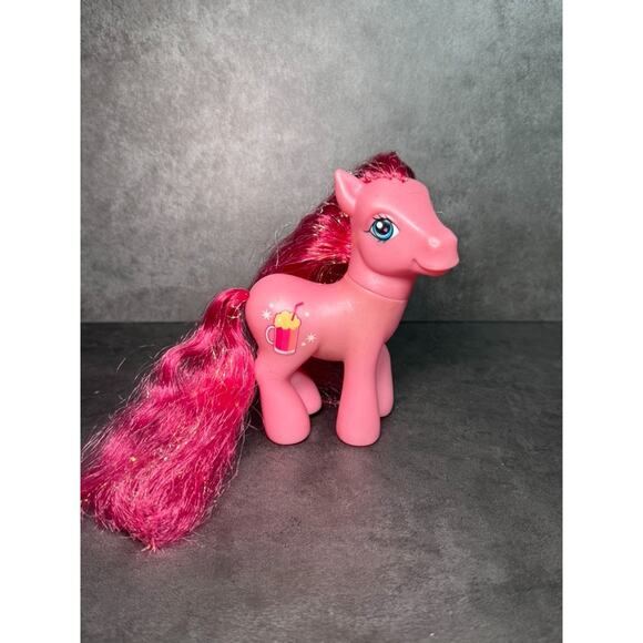 SODA FLOAT 2006 Hasbro G3 My Little Pony with Pink Tinsel Hair - Picture 1 of 5